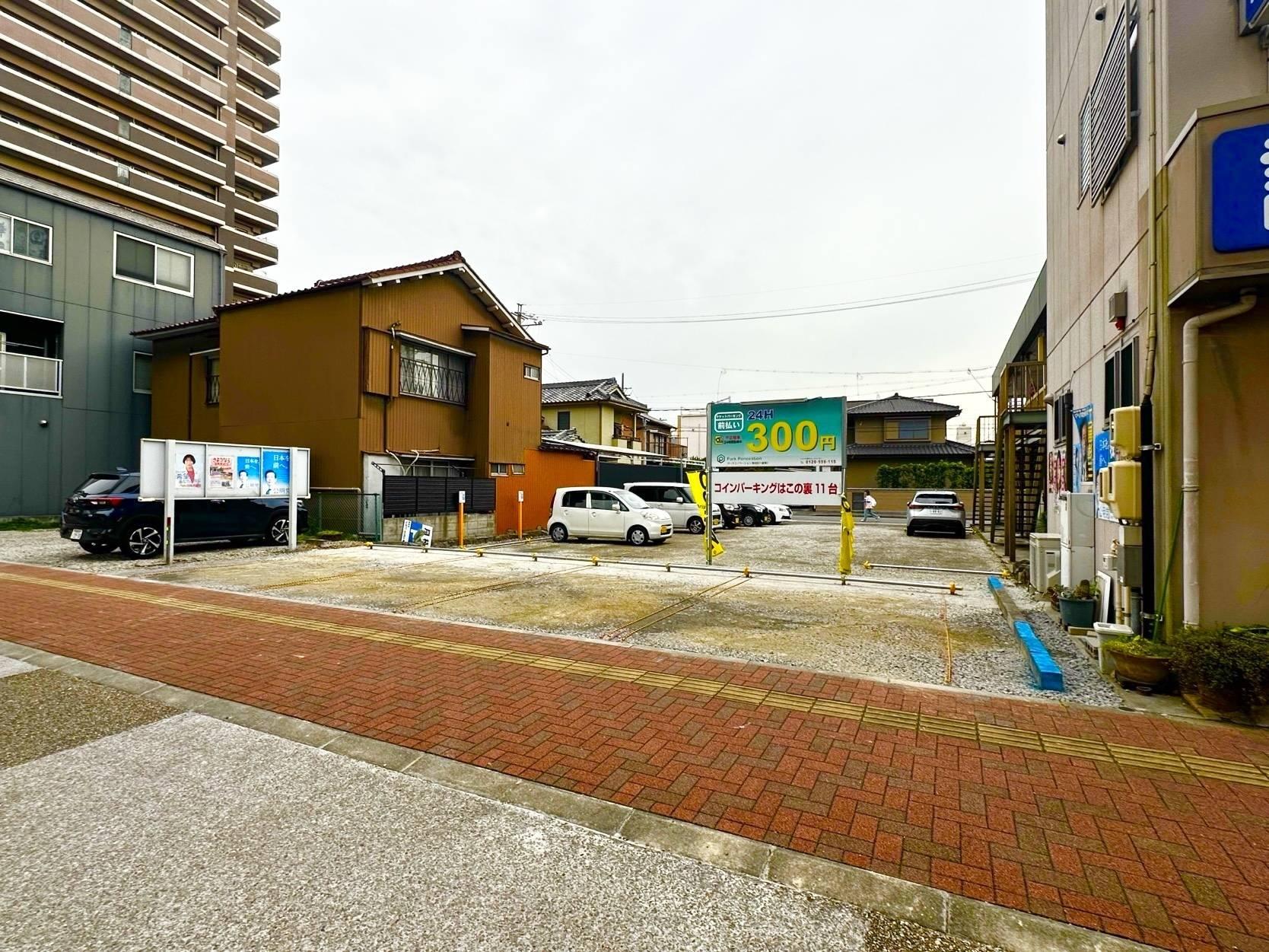 元月極駐車場の時間貸し転換事例｜個人管理の煩わしさから解放され、管理ゼロで安定収益｜熱田区六番第３